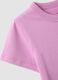 Girls&rsquo; pink stretch cotton T-shirt, regular fit_3