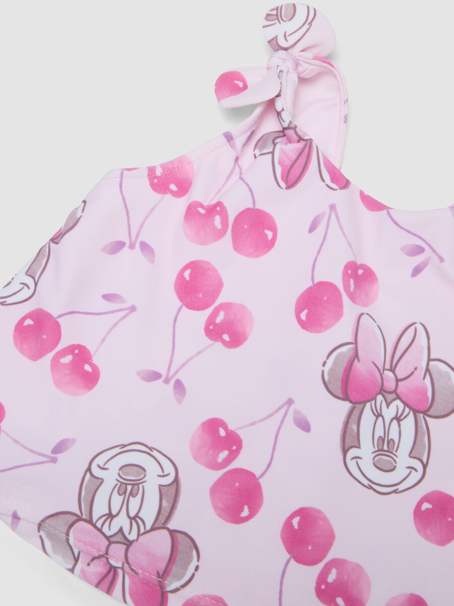 Pink Minnie print stretch bikini_2
