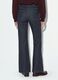 Jeans denim blu bootcut in cotone elasticizzato_3