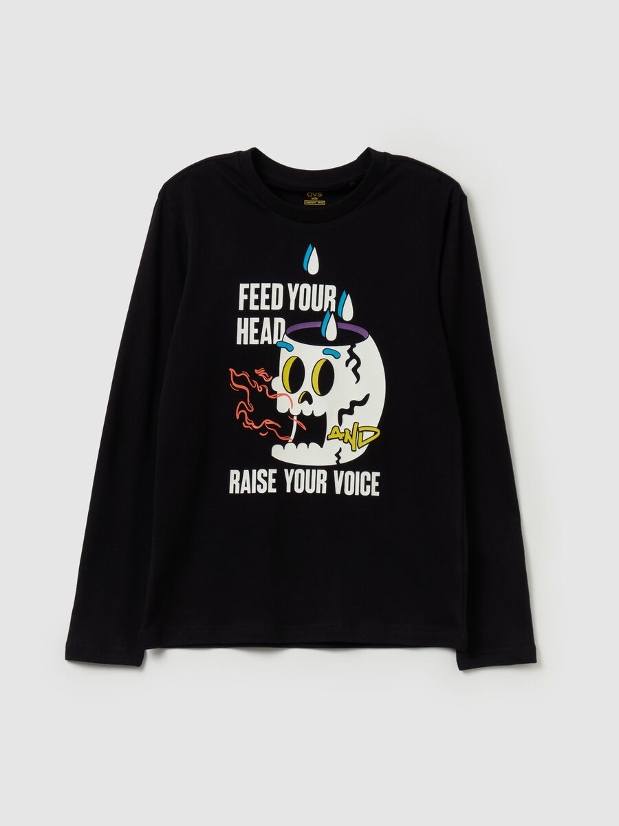 Long-sleeved T-shirt with print_3