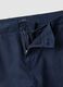 Blue linen and cotton blend chino trousers, regular fit_5