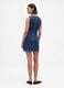 Robe en denim extensible avec zip arri&egrave;re_2