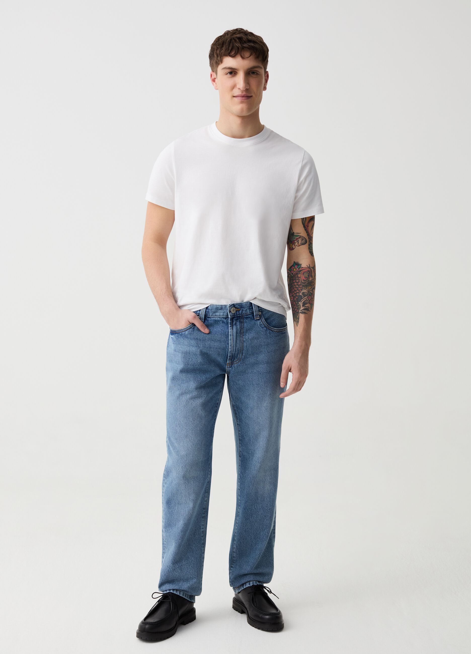 Jeans regular fit cinque tasche