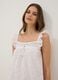 White organic cotton nightdress with ruffles_2