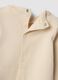 Beiges Rundhals-Shirt aus reiner Bio-Baumwolle_3