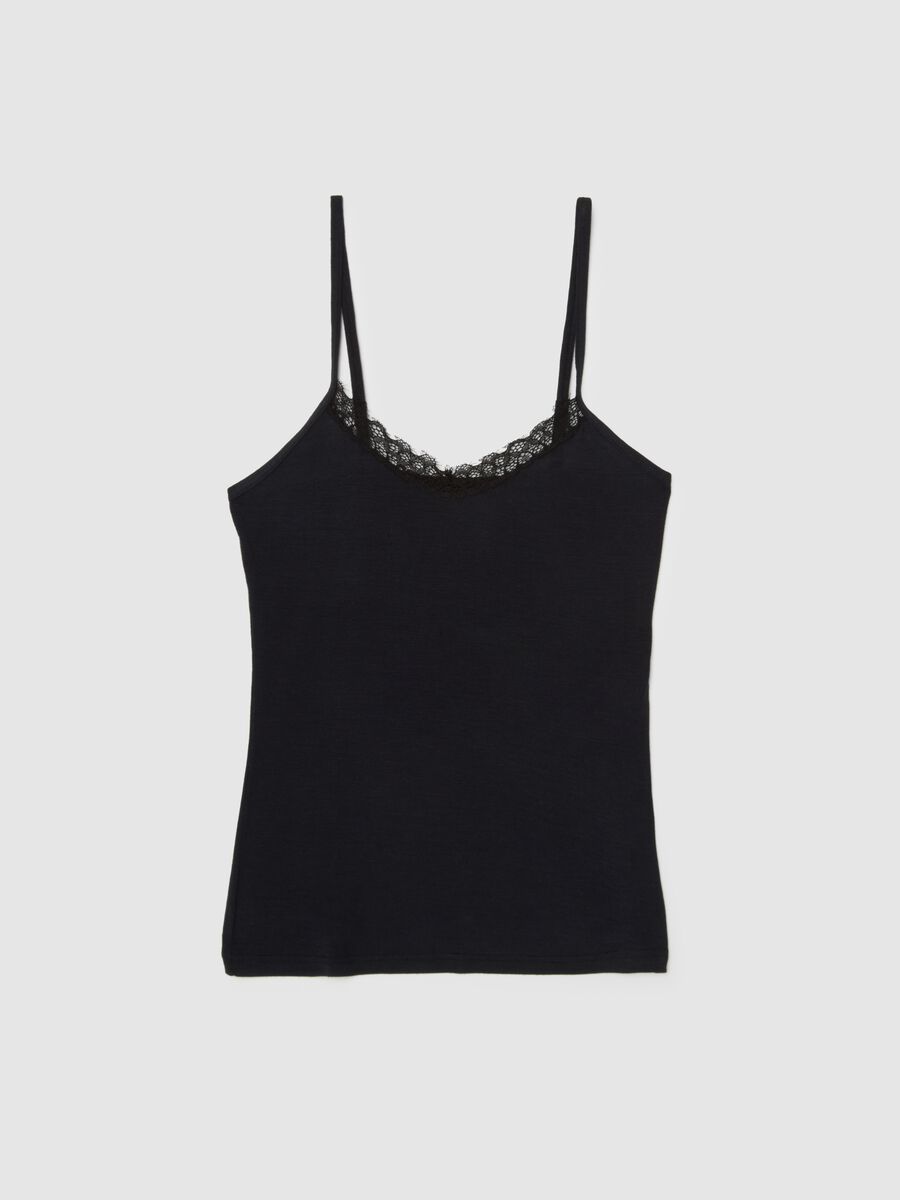 Black Regular Fit Vest_4