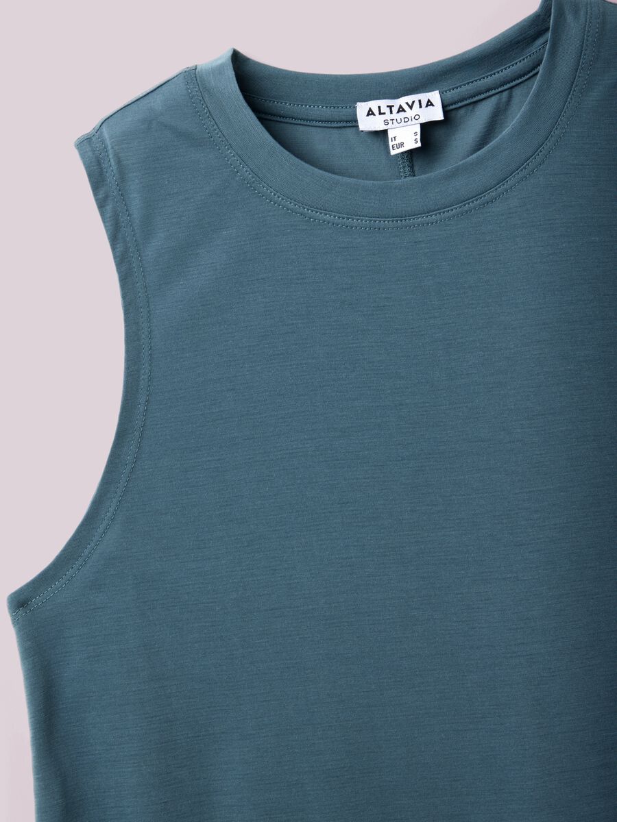 Soft fabric tank top ALTAVIA STUDIO_5