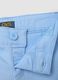 Boys&rsquo; light blue stretch cotton chino bermuda shorts, regular fit_3