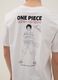 Wei&szlig;es T-Shirt mit One Piece-Print aus reiner Baumwolle, Relaxed Fit_3
