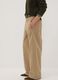 The Iconic Pants beige stretch cotton-blend barrel-fit trousers_3