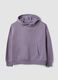 Sweatshirt com capuz roxa em mistura de algod&atilde;o, regular fit_4