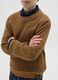 Boys' Brown Regular Fit Jumper_2