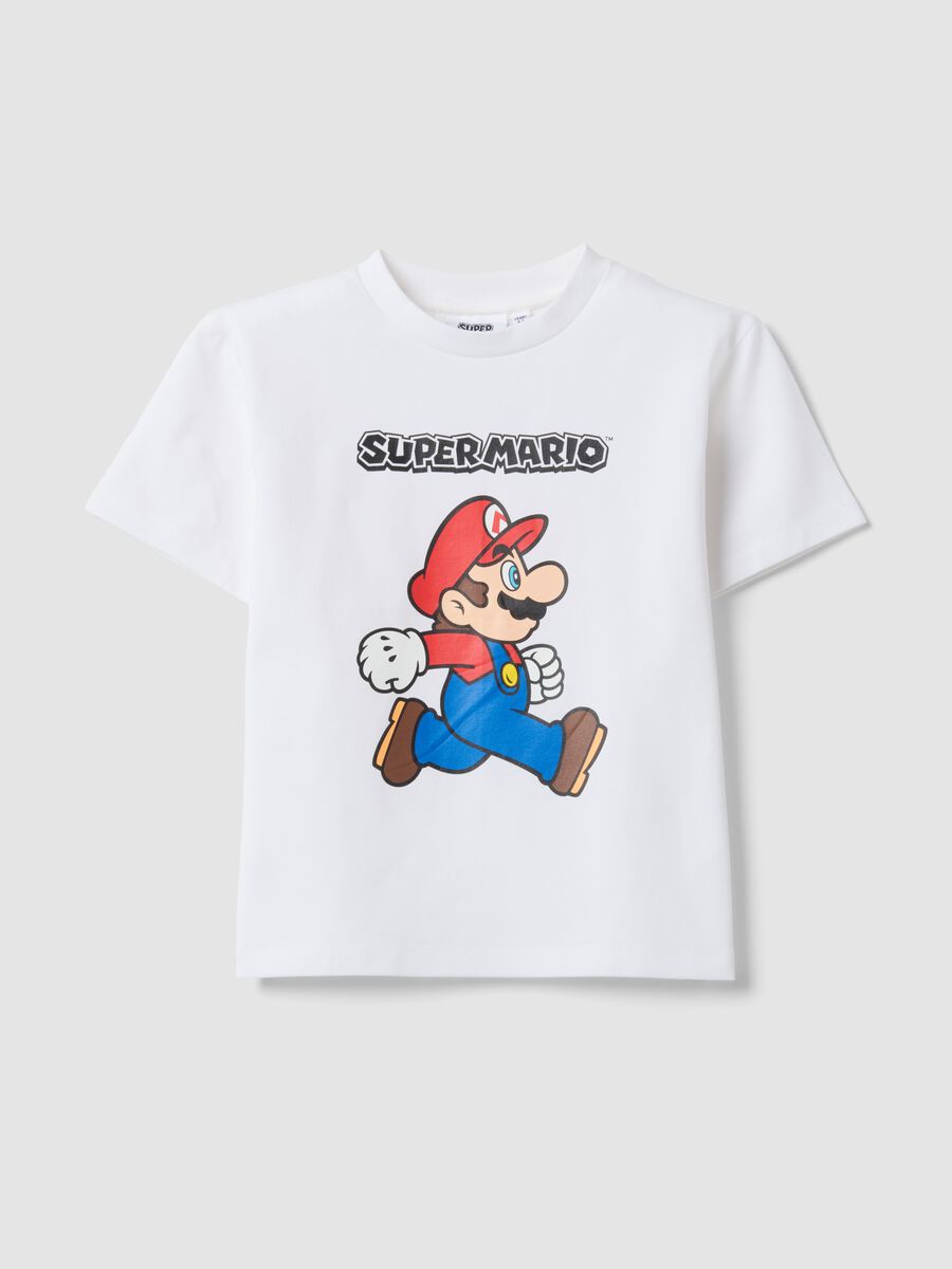 &Pi;&alpha;&iota;&delta;&iota;&kappa;ό &lambda;&epsilon;&upsilon;&kappa;ό T-shirt Super Mario &alpha;&pi;ό &epsilon;&lambda;&alpha;&sigma;&tau;&iota;&kappa;ό &beta;&alpha;&mu;&beta;ά&kappa;&iota;_0