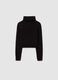 Girls' Black Turtleneck Sweater Regular Fit_3