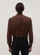 Pure cotton brown shirt regular fit easy iron_1