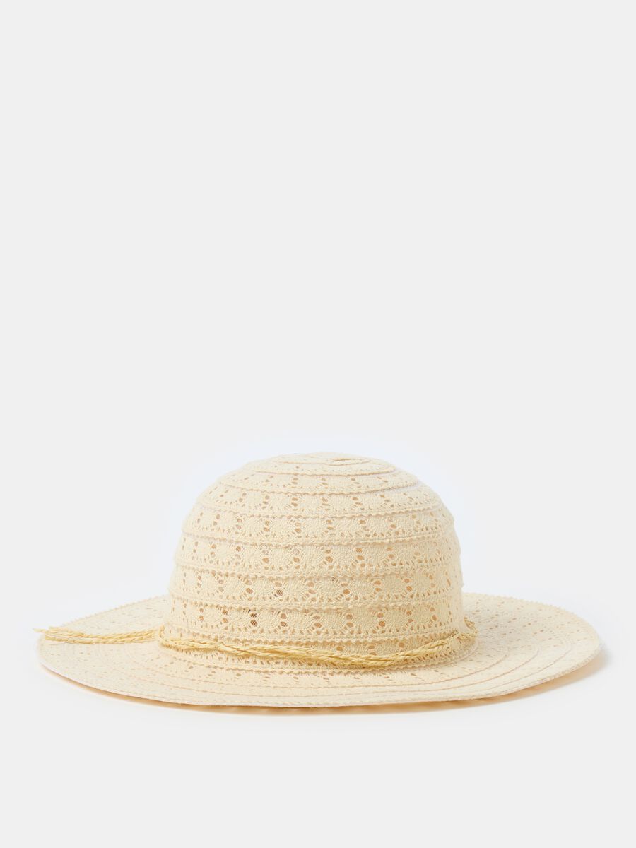 Sombrero con diseño calado_0