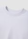 Wei&szlig;es Regular-Fit T-Shirt aus Jersey in Baumwollmix mit Rundhalsausschnitt_5