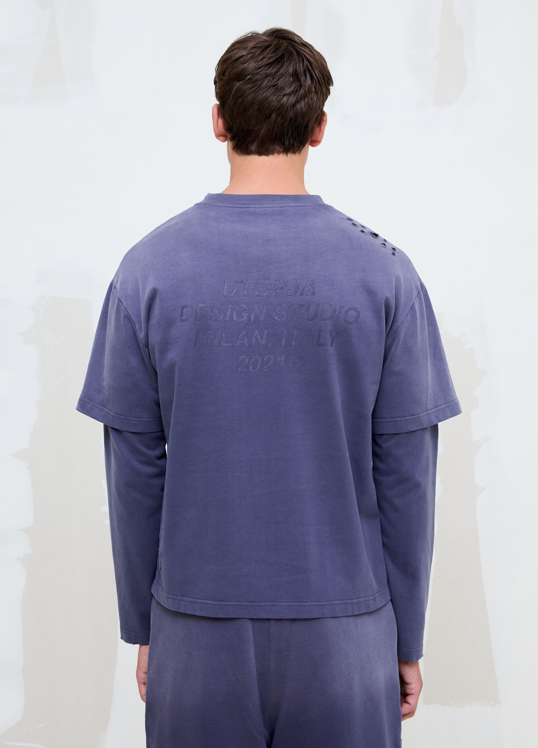 Double Longsleeve Sunfaded Twilight