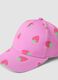 Pink pure cotton baseball cap_1