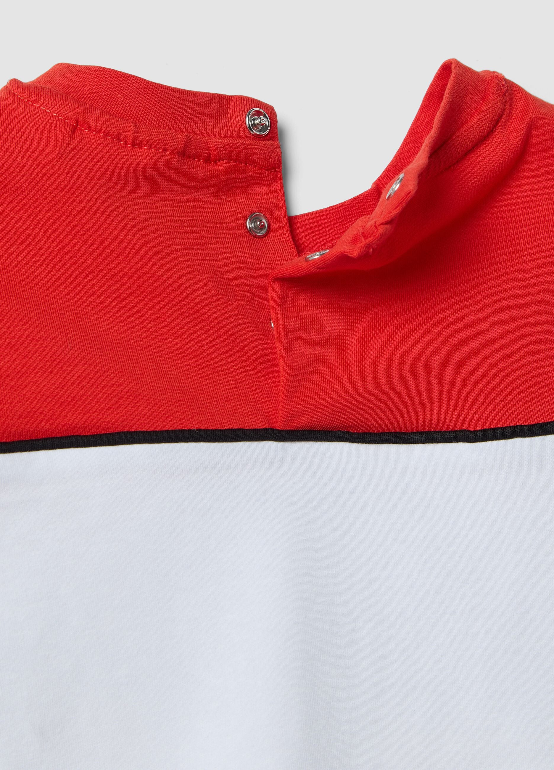 Completo jogging rosso Ducati in cotone elasticizzato per bimbo regular fit