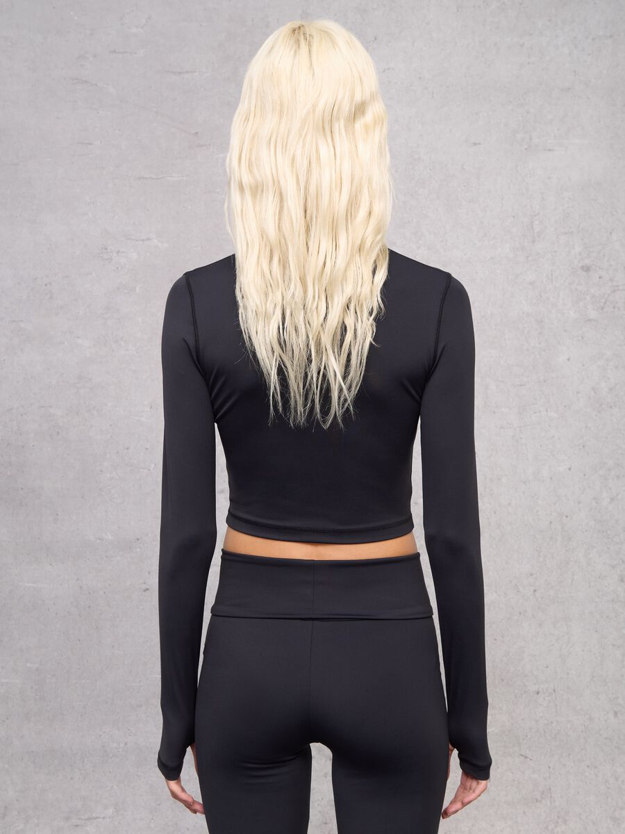 Technischer Full-Zip Schwarz_3