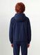 Blue boys&rsquo; rain jacket with hood and zip_2