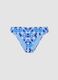 Blaue Bikinihose aus Stretchmaterial_4