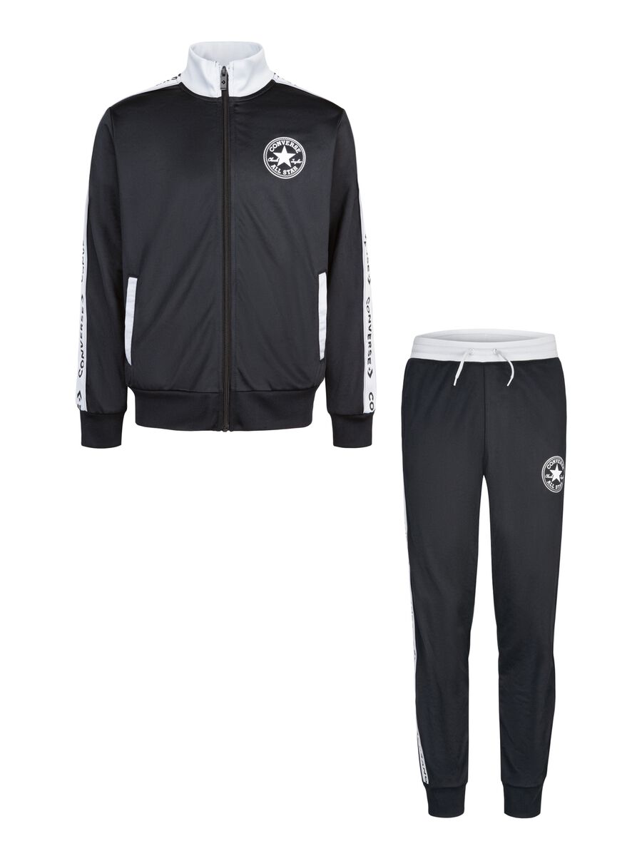 Jogging set with contrasting bands and Chuck Patch logo_0