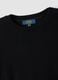 Camisola preta de gola redonda em mistura de viscose, corte regular_5