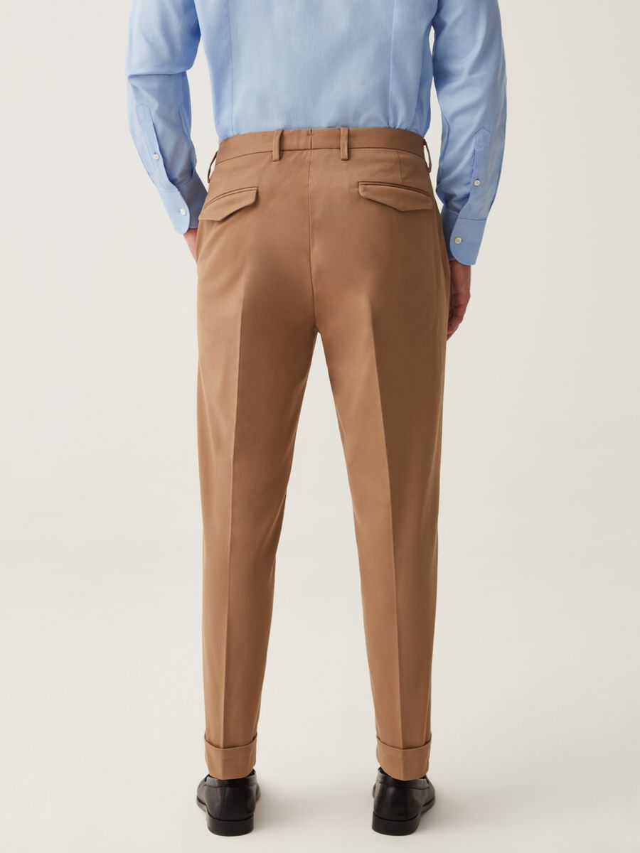 The Perfect Item slim-fit chino trousers in triple twist cotton_2