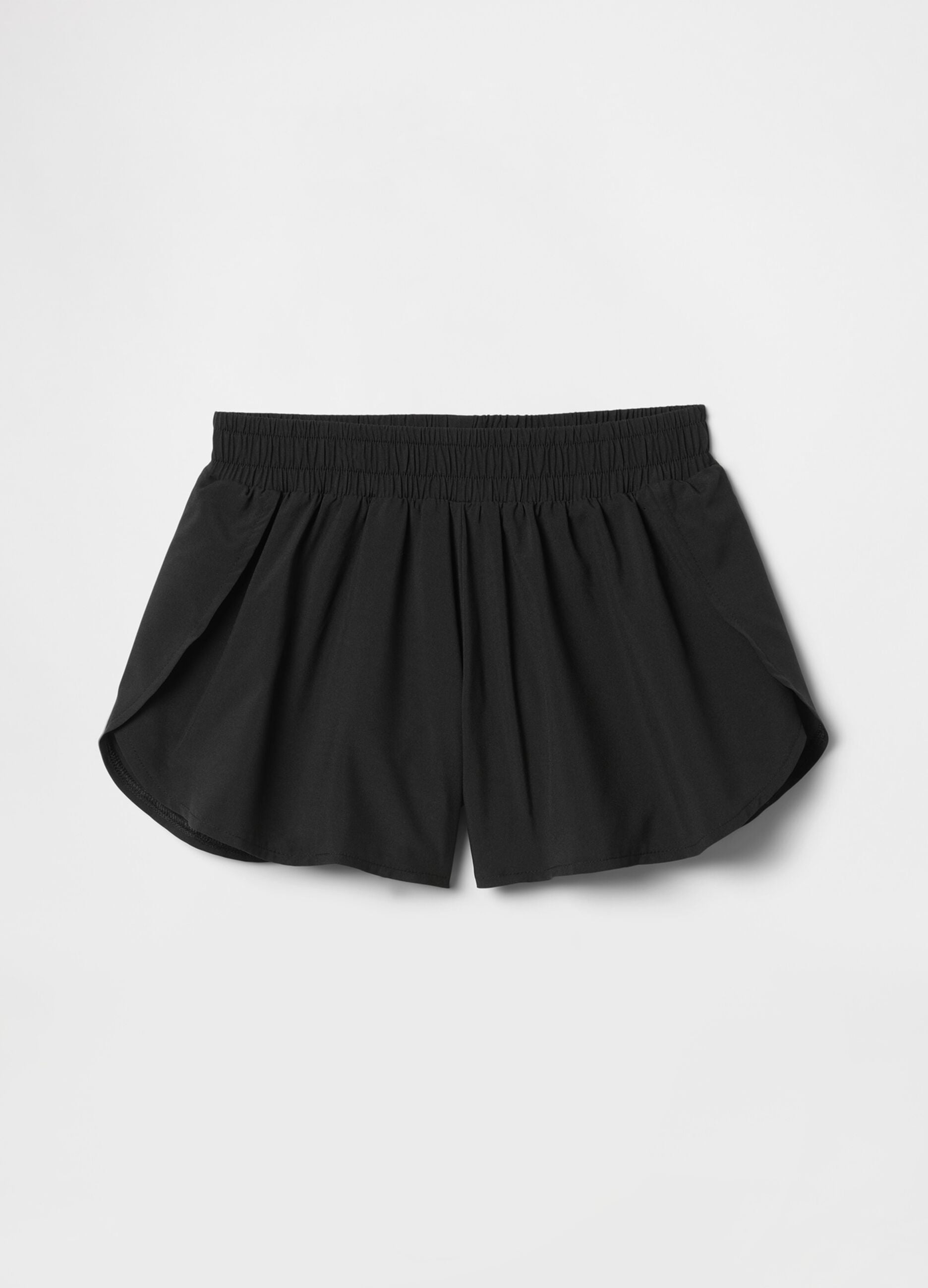 Stretch Black Shorts
