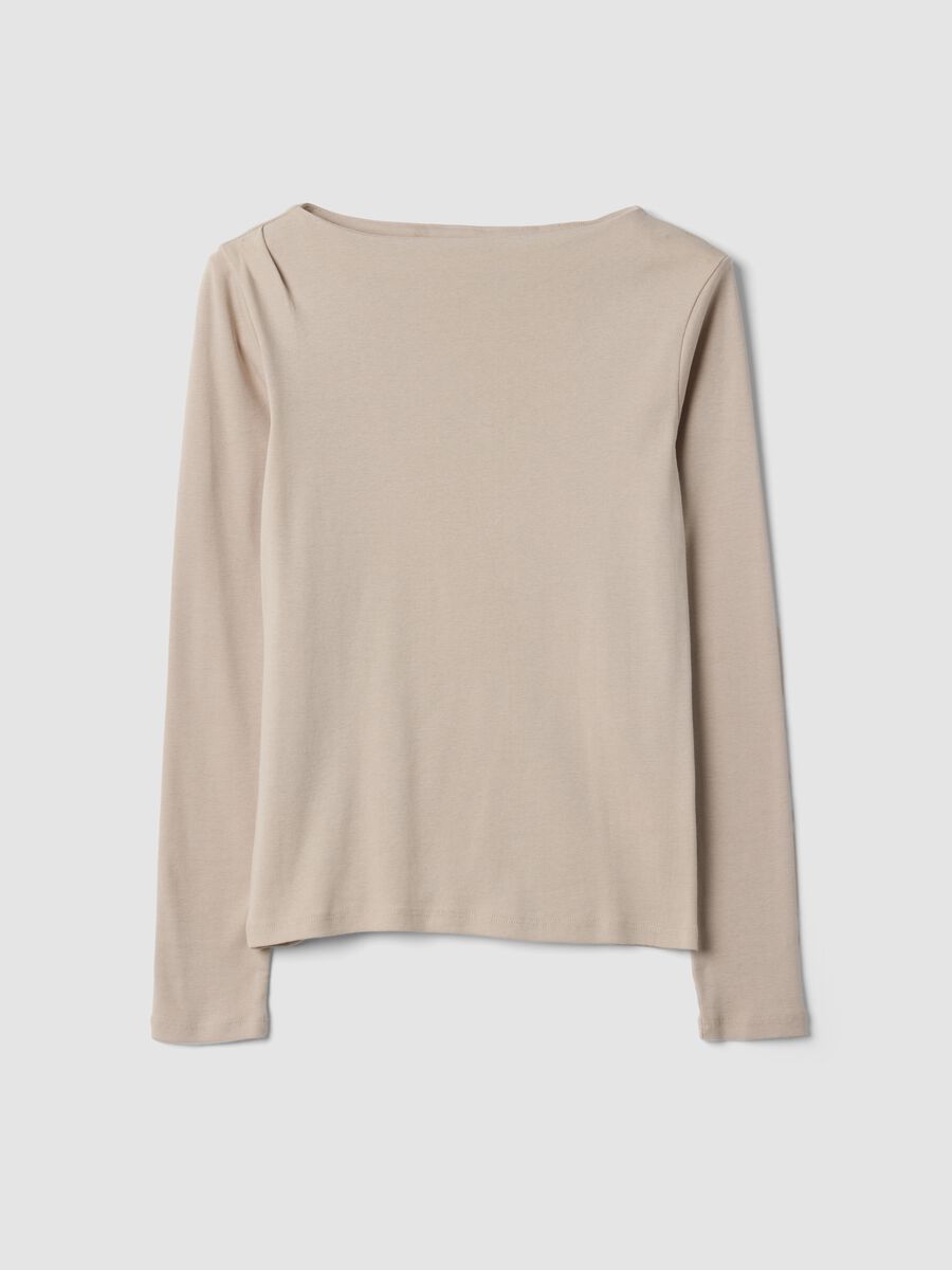 &Mu;&pi;&epsilon;&zeta; &mu;&pi;&lambda;&omicron;ύ&zeta;&alpha; T-shirt &alpha;&pi;ό 100% &beta;&alpha;&mu;&beta;ά&kappa;&iota; &mu;&epsilon; &sigma;&tau;&rho;&omicron;&gamma;&gamma;&upsilon;&lambda;ή &lambda;&alpha;&iota;&mu;ό&kappa;&omicron;&psi;&eta;_4
