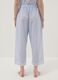 Hellblaue Pyjamahose aus Bio-Baumwolle mit Lochstickerei-Saum_2