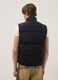 Black padded gilet regular fit with zip_2