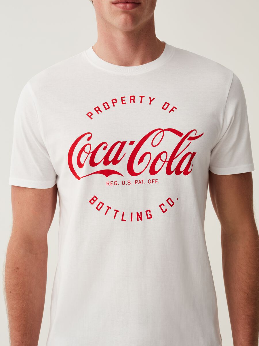 Camiseta de algodón estampado Coca-Cola®_3