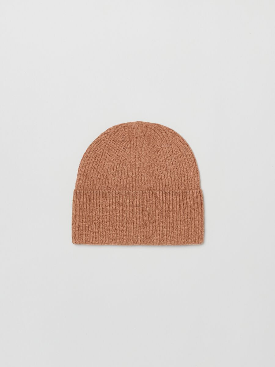 Ribbed wool hat_0
