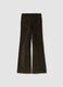 Green bootcut stretch-cotton jeans_2