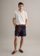 Blaue Chino-Shorts aus Stretch-Baumwolle, Regular Fit_0