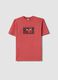 Kids' Red Pure Cotton Oversize Fit Chicago Bulls T-shirt_3
