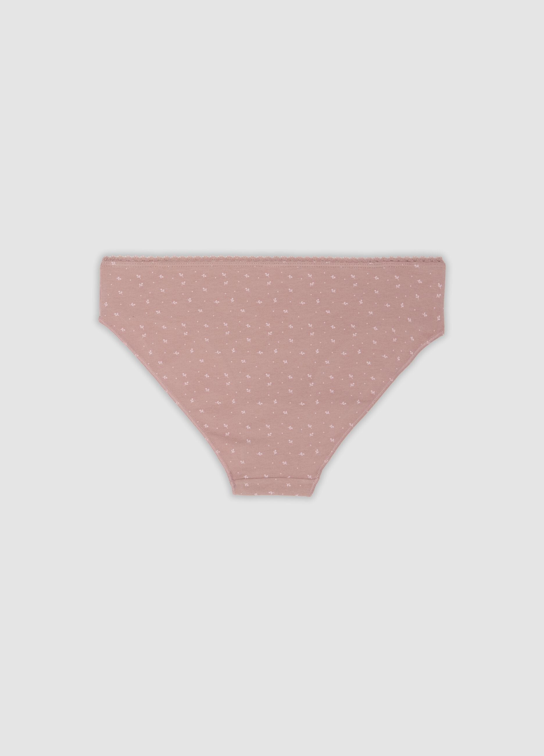3-pack multicolour organic stretch cotton briefs