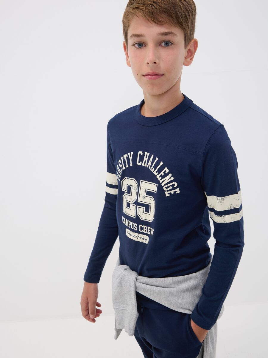 &Mu;&pi;&lambda;&epsilon; T-shirt &alpha;&pi;ό 100% &omicron;&rho;&gamma;&alpha;&nu;&iota;&kappa;ό &beta;&alpha;&mu;&beta;ά&kappa;&iota; &mu;&epsilon; college &sigma;&tau;ά&mu;&pi;&alpha; &gamma;&iota;&alpha; &alpha;&gamma;ό&rho;&iota;_0