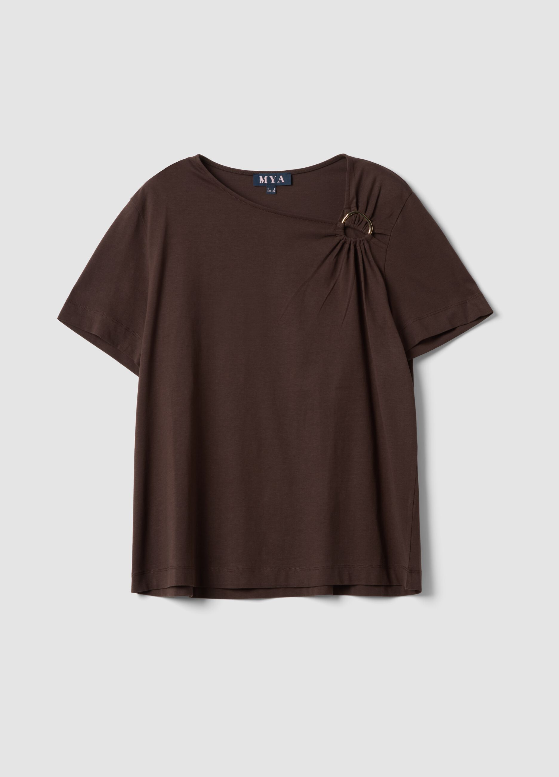 &Kappa;&alpha;&phi;έ T-shirt &alpha;&pi;ό 100% &beta;&alpha;&mu;&beta;ά&kappa;&iota; &mu;&epsilon; &lambda;&epsilon;&pi;&tau;&omicron;&mu;έ&rho;&epsilon;&iota;&alpha; &kappa;&rho;ί&kappa;&omicron;&upsilon;