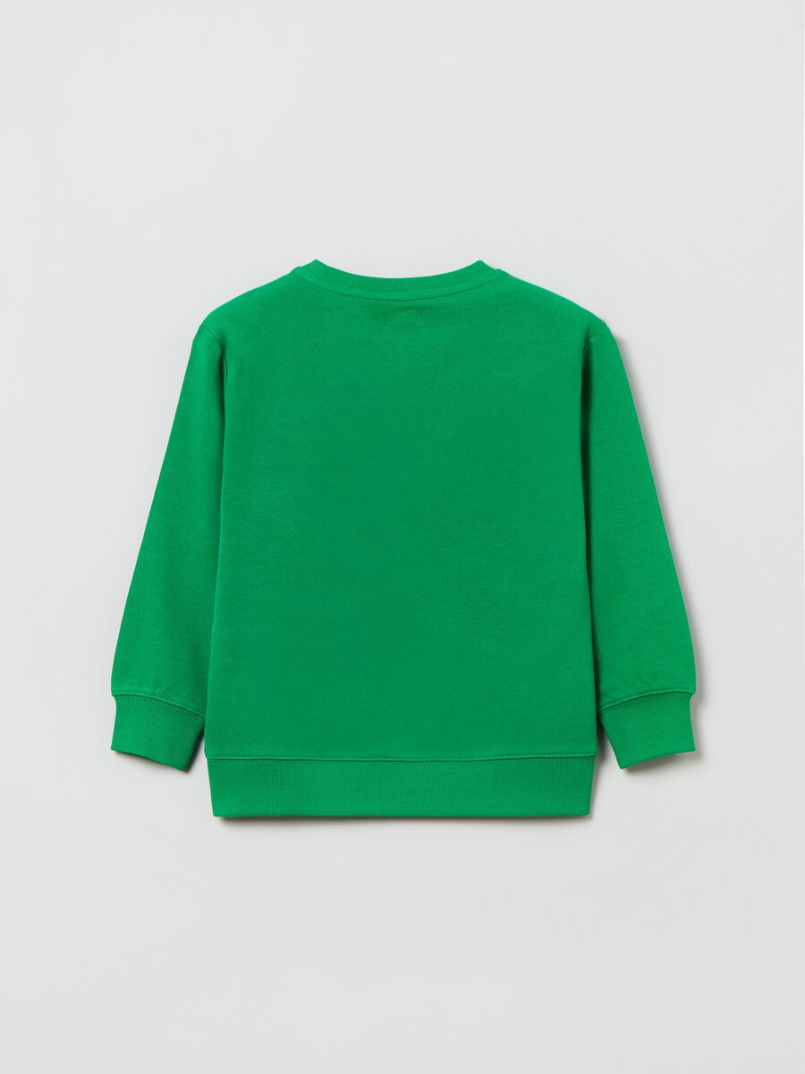 Sweatshirt in French Terry with round neck_1