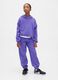 Violette Strickhose f&uuml;r M&auml;dchen_0