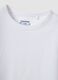 Wei&szlig;es Langarm-T-Shirt aus Stretch-Baumwolle_2