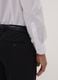 White slim-fit shirt with classic collar, easy iron_2