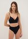 Stretch black microfibre bralette_1