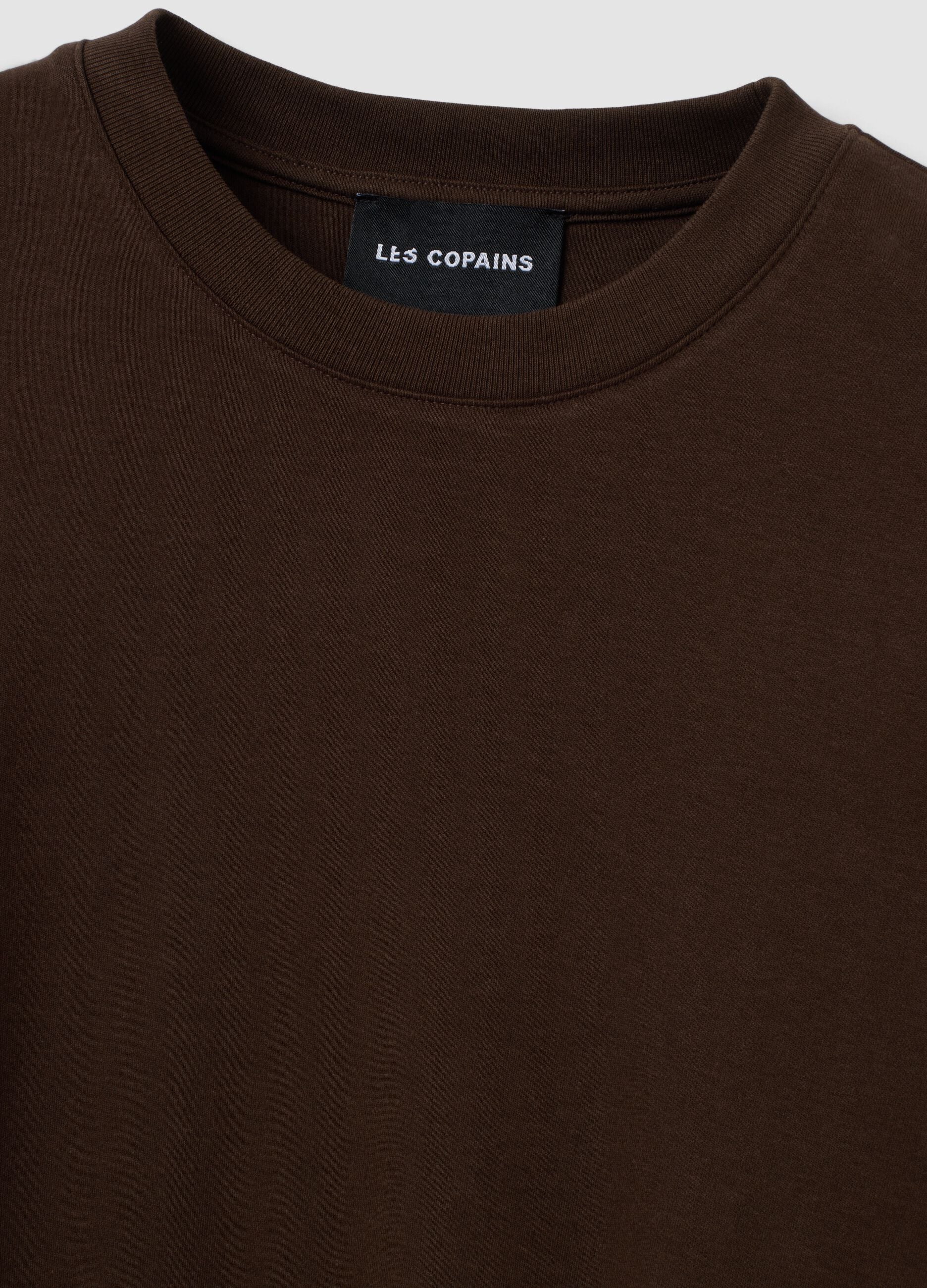 &Kappa;&alpha;&phi;έ T-shirt &sigma;&epsilon; boxy &gamma;&rho;&alpha;&mu;&mu;ή &alpha;&pi;ό &mu;ί&xi;&eta; &beta;&alpha;&mu;&beta;&alpha;&kappa;&iota;&omicron;ύ &kappa;&alpha;&iota; &beta;&iota;&sigma;&kappa;ό&zeta;&eta;&sigmaf;