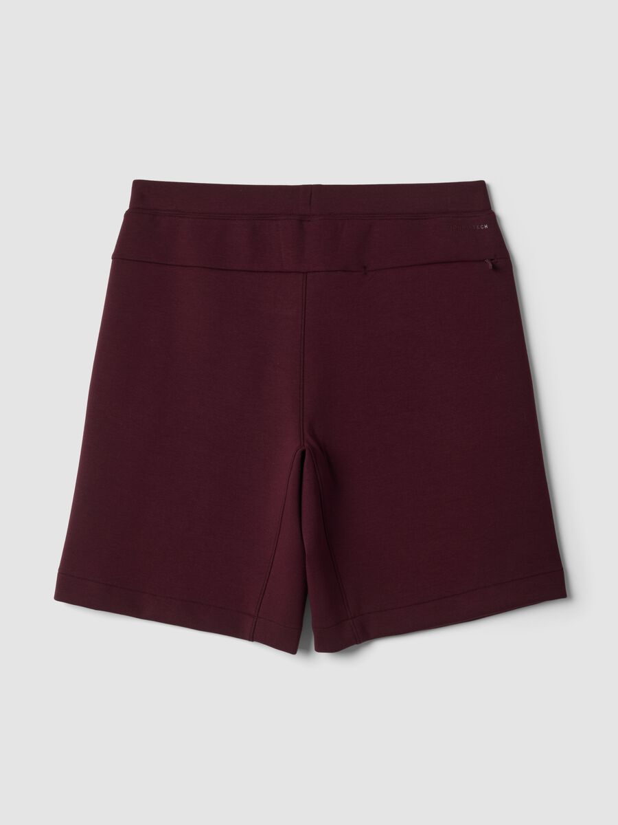 Breathable brown 2-way stretch shorts_2