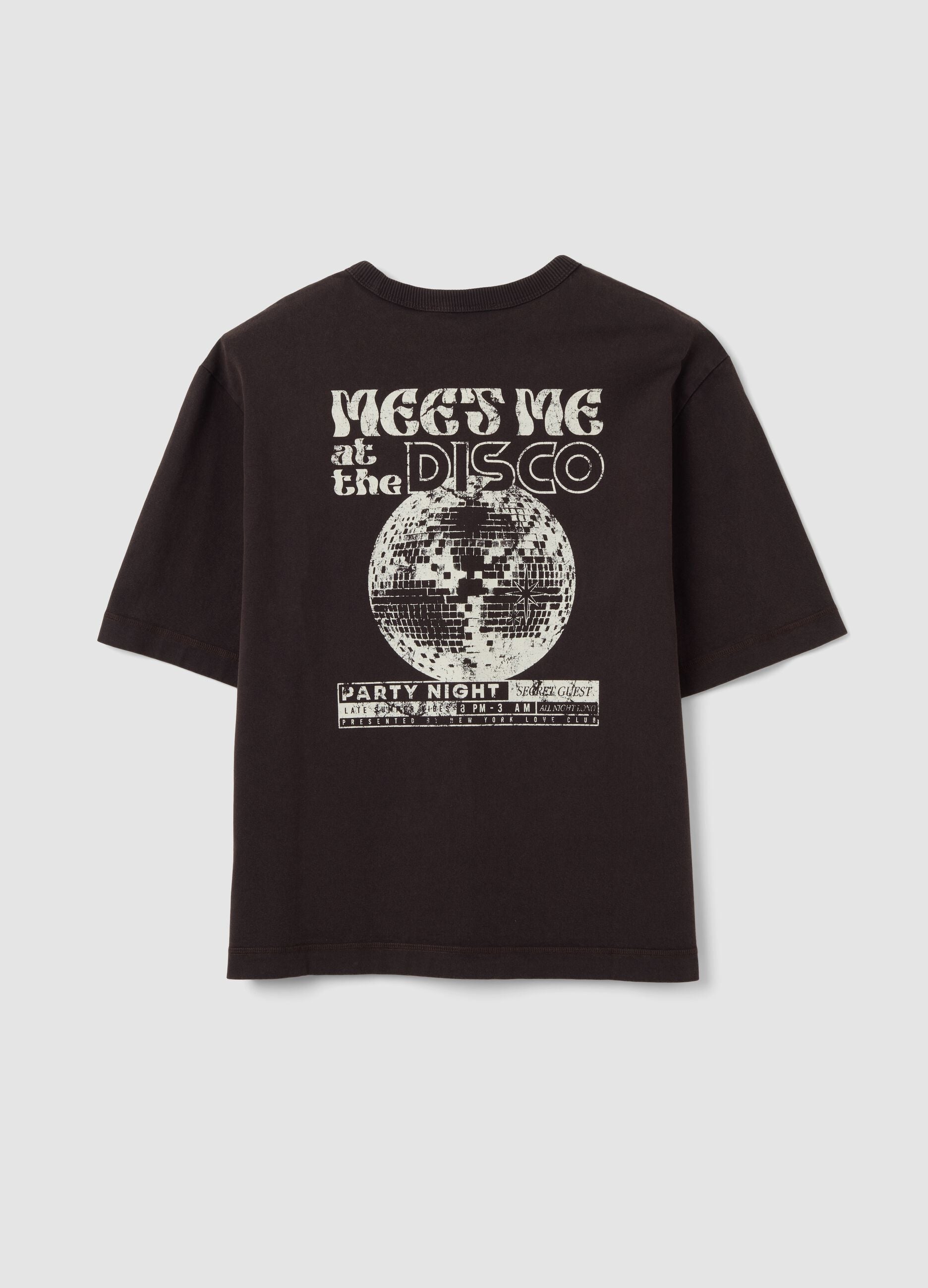 &Gamma;&kappa;&rho;&iota; oversized T-shirt &alpha;&pi;ό 100% &beta;&alpha;&mu;&beta;ά&kappa;&iota; &mu;&epsilon; &sigma;&tau;ά&mu;&pi;&alpha; &sigma;&tau;&omicron; &sigma;&tau;ή&theta;&omicron;&sigmaf;